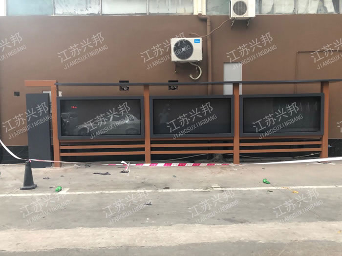 江蘇興邦——廣東佛山宣傳欄，社區(qū)文化宣傳欄案例